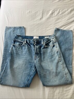 FRAME Light Blue Le Slouch Jeans